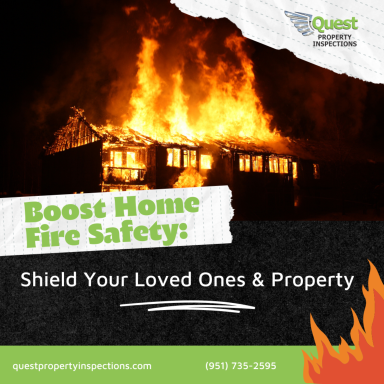 burning house